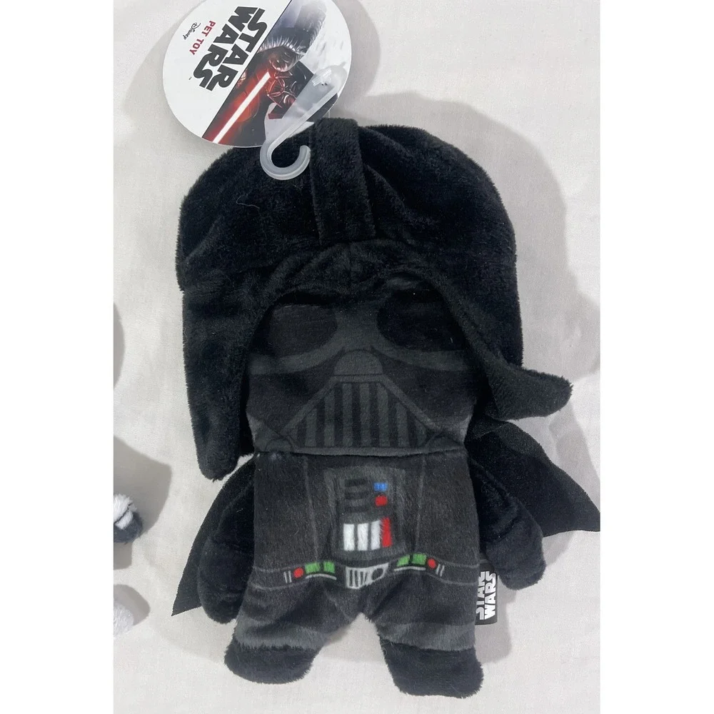 Star Wars Darth Vader Stormtrooper Pet Dog Toy Plush Figure 8